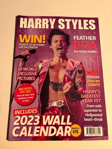 Harry Styles Tijdschrift - #5 - Incl. Posters & Kalender beschikbaar voor biedingen