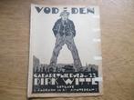 VODDEN -CABARETLIEDJE 22 VAN DIRK WITTE, Zang, Gebruikt, Klassiek, Ophalen of Verzenden