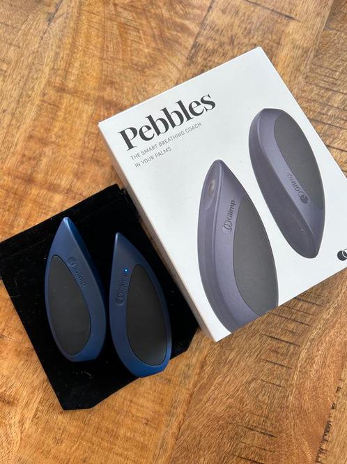 Glimp Pebbles Ademtool met app en HRV metingen, Sport en Fitness, Gezondheidsproducten en Wellness, Zo goed als nieuw, Overige typen