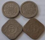 4   stuivers, Postzegels en Munten, Munten | Nederland, Koningin Wilhelmina, Ophalen of Verzenden, 5 cent
