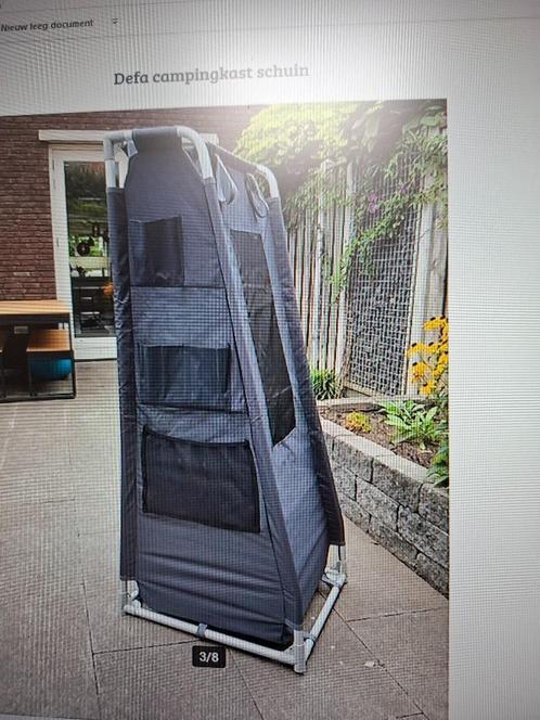 defa schuine kast, Caravans en Kamperen, Kampeermeubelen, Zo goed als nieuw, Campingkast, Ophalen