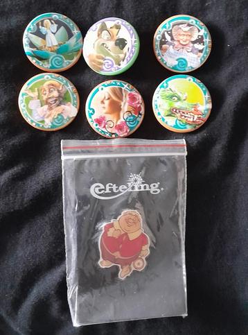 Efteling Pin en buttons beschikbaar voor biedingen