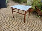 Retro mid century salontafeltje,  bijzettafel, Ophalen, Huis en Inrichting