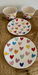2 x set Blond Amsterdam love hearts hartjes, Huis en Inrichting, Keuken | Servies, Blond Amsterdam, Ophalen of Verzenden, Zo goed als nieuw
