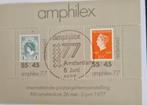 Nederland 1977 - nvph 1141 - Amphilex '77 -  Bll, Postzegels en Munten, Postzegels | Nederland, Verzenden, Na 1940, Gestempeld