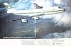 7 oude reclames Aer Lingus vliegmaatschappij 69-72 Ireland, Verzenden, Gebruikt