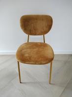 Okergele stoel van Kwantum, Huis en Inrichting, Stoelen, Ophalen, Overige kleuren, Zo goed als nieuw, Metaal