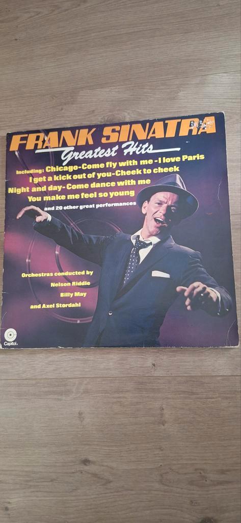 Frank Sinatra - Greatest Hits Vinyl, Cd's en Dvd's, Vinyl | Pop, Gebruikt, Voor 1960, 12 inch, Ophalen of Verzenden