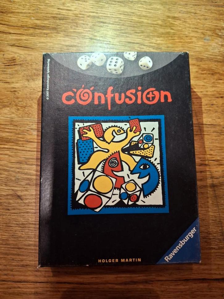 Confusion Bordspel - Ravensburger, Hobby en Vrije tijd, Gezelschapsspellen | Bordspellen, Gebruikt, Een of twee spelers, Drie of vier spelers