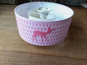 Roze plafondlamp met hertjes, merk Taftan beschikbaar voor biedingen