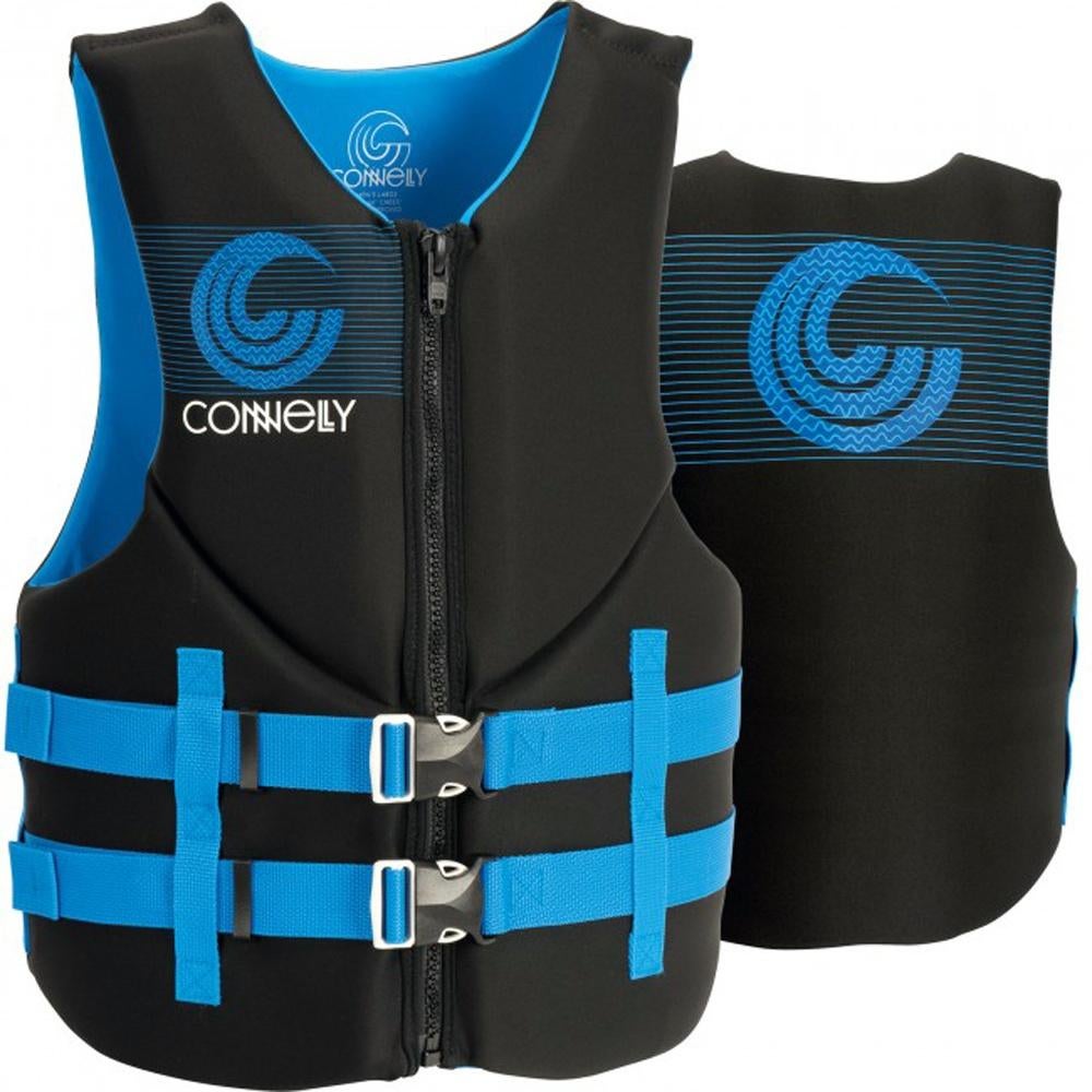 Connelly segmented neopreen CE zwemvest vest 5 kleuren, Watersport en Boten, Watersportkleding, Verzenden, Zo goed als nieuw, Dame of Heer