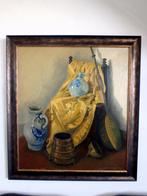 Stilleven met o.a. Keulse potten - Kees Verhoeven 1901-1991, Antiek en Kunst, Kunst | Schilderijen | Klassiek, Ophalen