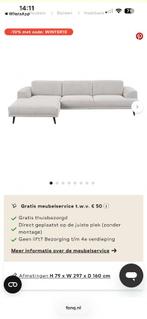 Bank, Ophalen, 250 tot 300 cm, Gebruikt, Hoekbank