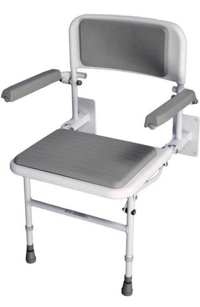 Opklapbare luxe douchestoel - Nieuw in doos, Huis en Inrichting, Badkamer | Badkamermeubels, Nieuw, Overige typen, Minder dan 100 cm