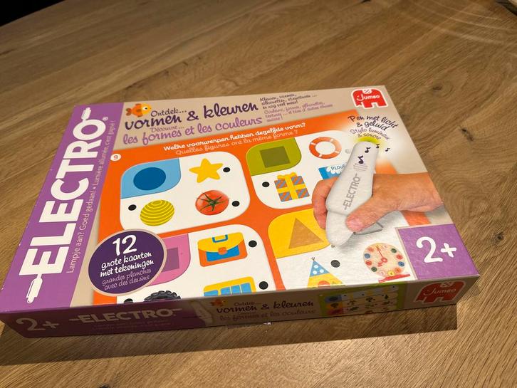 Electro van Jumbo - Leerzaam en leuk!, Kinderen en Baby's, Speelgoed | Educatief en Creatief, Zo goed als nieuw, Ontdekken, Met geluid
