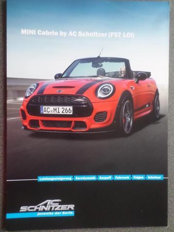 BMW Mini Cabrio by AC Schnitzer Brochure beschikbaar voor biedingen