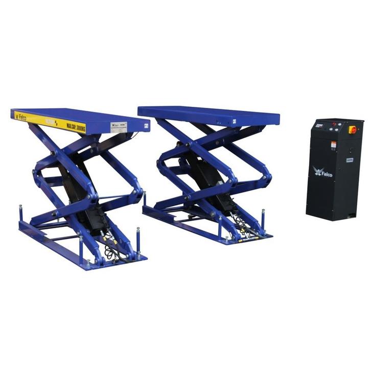Dubbele schaarlift inbouw 3000kg 400V, Auto diversen, Overige Auto diversen, Verzenden