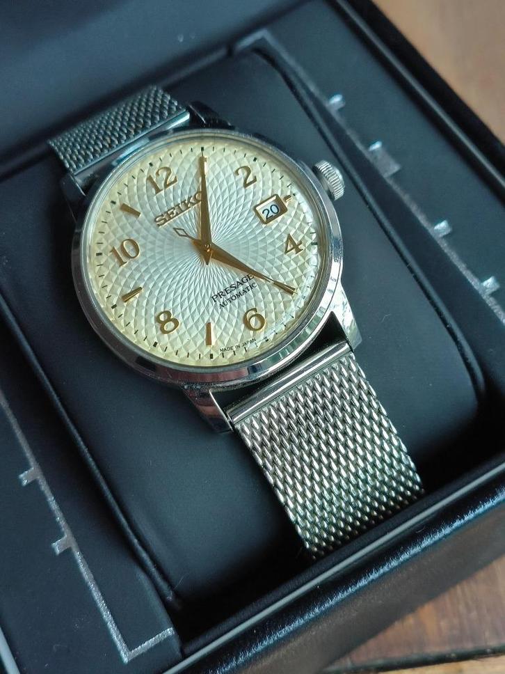 Seiko - 4R35-04A0 presage "cocktail time" Margarita, Sieraden, Tassen en Uiterlijk, Horloges | Heren, Zo goed als nieuw, Polshorloge