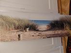 Mooie panorama wanddecoratie - Strand, duinen en zee. 150cm, Ophalen, Zo goed als nieuw