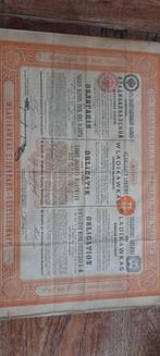 Oude Obligatie Vladikavkaz Eisenbahn-Gesellschaft, Ophalen of Verzenden, Voor 1920, Obligatie of Lening