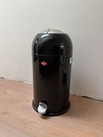 Wesco Kickmaster zwart - Nette Staat!, Huis en Inrichting, Woonaccessoires | Prullenbakken, Ophalen, Gebruikt, Met pedaal, 50 tot 75 cm