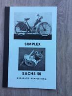 Simplex, Sachs 50 handleiding- en reparatiedocumentatie, Fietsen en Brommers, Ophalen of Verzenden, Zo goed als nieuw