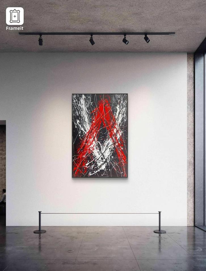 Belong Together, Antiek en Kunst, Kunst | Schilderijen | Abstract, Ophalen of Verzenden