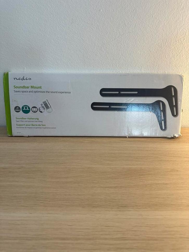 Nedis SBMT05BK, Audio, Tv en Foto, Televisiebeugels, Zo goed als nieuw, Ophalen of Verzenden