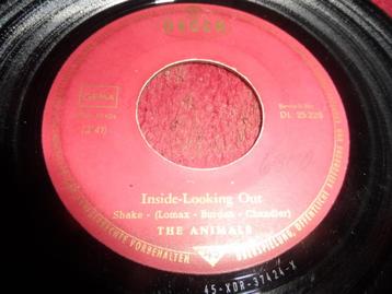 The Animals - outcast / inside looking out  beschikbaar voor biedingen