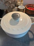 Smeg braadpan. Nieuw., Huis en Inrichting, Keuken | Potten en Pannen, Ophalen of Verzenden, Nieuw, Gietijzer, Koekenpan of Braadpan