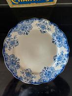 Antieke ronde schaal van B.F.K. Dordrecht blauw, Verzenden