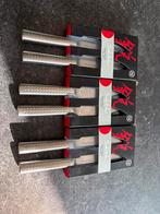 Sekitobei Steakmessen - Set van 6, Ophalen of Verzenden, Nieuw, Rvs of Chroom, Bestekset