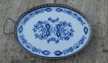 Zwiebel Muster Dienblad fraai bewerkte Handgrepen en rand beschikbaar voor biedingen