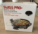 De Swiss Pro+ SP-PP42 Hapjespan, pizza pan, Witgoed en Apparatuur, Gourmetstellen, 4 t/m 7 personen, Ophalen of Verzenden, Zo goed als nieuw