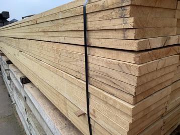 22x200 mm fijn bezaagde eiken planken ruw diverse lengtes beschikbaar voor biedingen