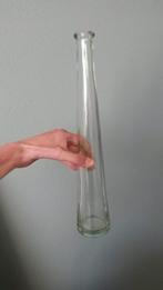 Smalle vaas transparant glas glazen vaasje glas, Huis en Inrichting, Woonaccessoires | Vazen, Ophalen of Verzenden, Zo goed als nieuw