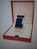 Dupont Aansteker L2 Cinese Lak Kleur BLAUW + Rose Goud Kleur, Ophalen of Verzenden, Gebruikt, Aansteker