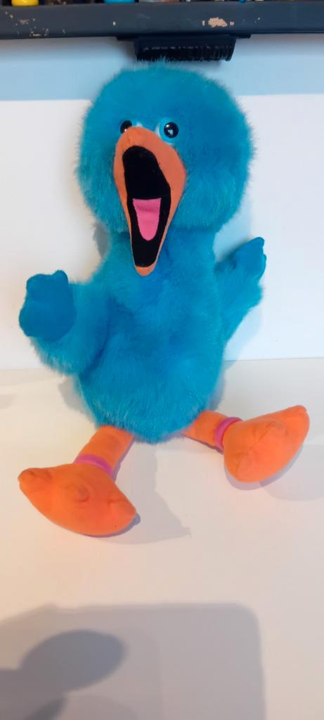 Sesamstraat  big bird pino vintage, Kinderen en Baby's, Speelgoed | Knuffels en Pluche, Gebruikt, Overige typen, Ophalen of Verzenden
