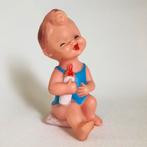 Schattig pieppoppetje kleuter met flesje Ledra Toy Company, Ophalen of Verzenden, Zo goed als nieuw, Overige typen