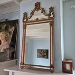 125hx65br Ranke schouwspiegel goudkleurige ornamenten, Huis en Inrichting, Woonaccessoires | Spiegels, Ophalen, 100 tot 150 cm