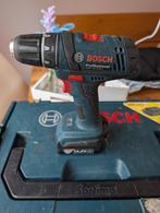 Bosch Accu Boormachine met 3 Accus en Lader, Doe-het-zelf en Verbouw, Gereedschap | Boormachines, Gebruikt, Variabele snelheid