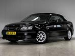 Saab 9-3 Cabrio 1.8t Linear/ HISTORIE/ Cabrio/ Stoelverw/ 16, Voorwielaandrijving, 1998 cc, Gebruikt, Zwart