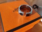Hermės Etrier ring, Ophalen of Verzenden, Zo goed als nieuw, Zilver, IJzer of Staal