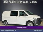 Volkswagen Transporter 2.0 TDI L2H1 Dubbele Cabine Euro6 Air, Auto's, Voorwielaandrijving, Stof, Gebruikt, 4 cilinders