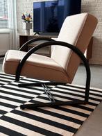 Jaren 80 Dutch Design fauteuil, "Cirkel", Hennie de Jong, Ophalen, Gebruikt, Vintage Dutch Design, 75 tot 100 cm