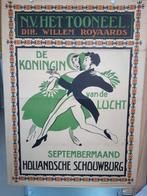 Originele Poster voor Royaards Koningin van de lucht theater, Verzenden, A1 t/m A3, Reclame, Rechthoekig Staand