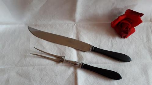 Gero Zilmeta 718 puntfilet bestekdelen met ebba handvat, Antiek en Kunst, Antiek | Bestek, Verzenden