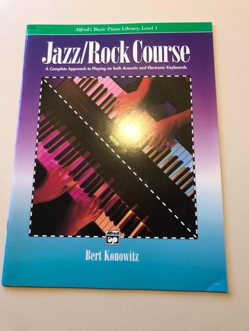 Pianoboek: Jazz/rock course beschikbaar voor biedingen