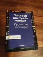 Statistiek om mee te werken - A. Buijs, Ophalen of Verzenden, Nieuw, A. Buijs