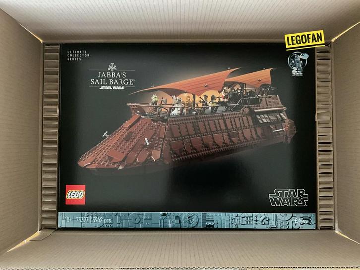 🆕 NIEUW (SEALED!): LEGO 75397 Jabba's Sail Barge, Kinderen en Baby's, Speelgoed | Duplo en Lego, Nieuw, Lego, Complete set, Ophalen of Verzenden